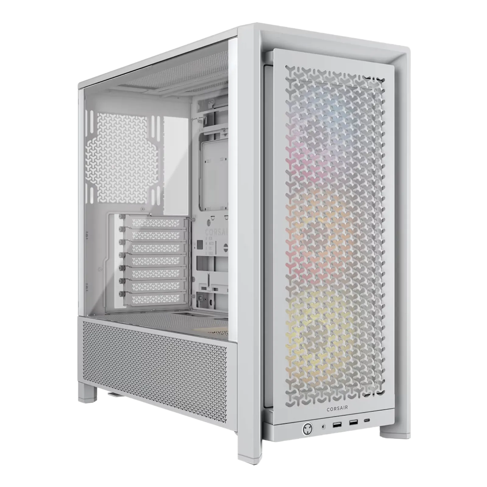 מארז מחשב Corsair FRAME 4000D RS ARGB Modular White
