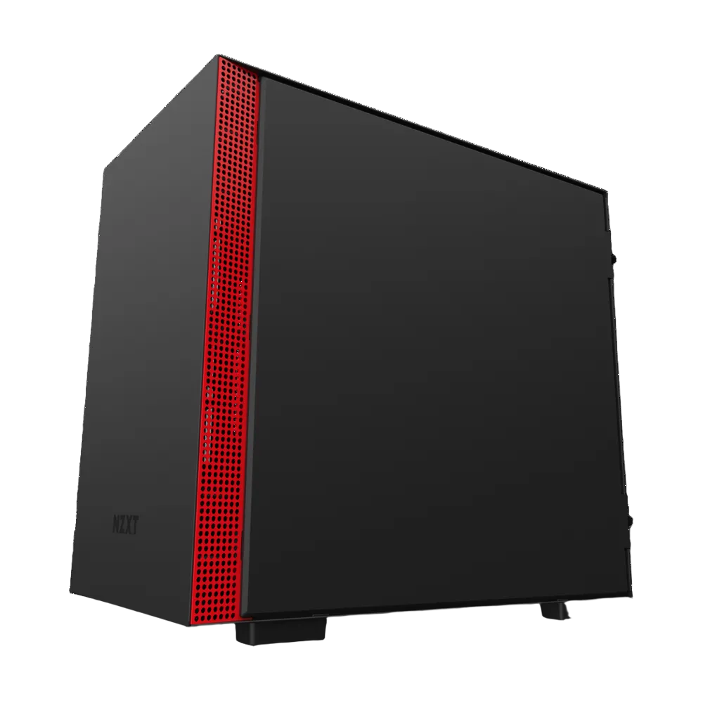 מארז מחשב NZXT H210i Matte Black/Red