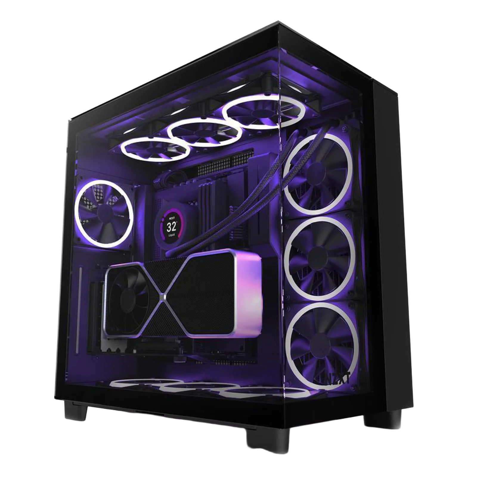 מארז מחשב NZXT H9 Elite Black
