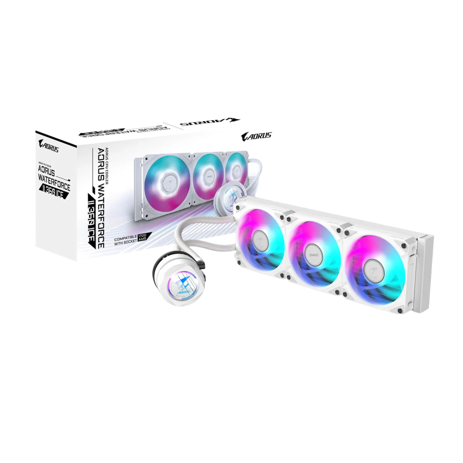 Gigabyte GP-AORUS WATERFORCE II 360 ICE Liquid Cooler