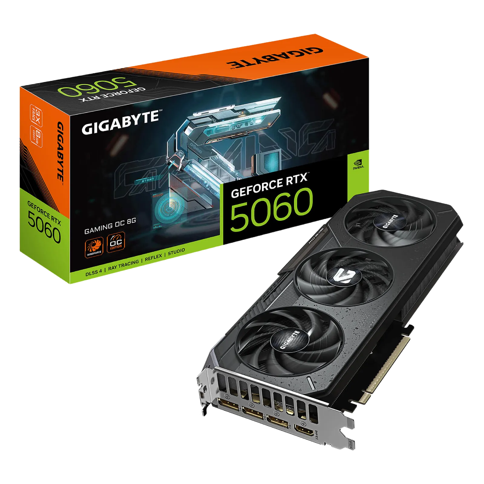 Gigabyte RTX 5060 GAMING OC 8G GV-N5060GAMING