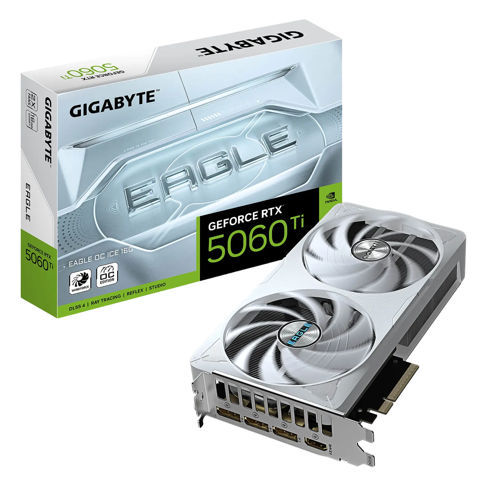 Gigabyte GeForce RTX 5060 Ti EAGLE OC ICE 16G GV-N506TEAGLEOC ICE-16GD