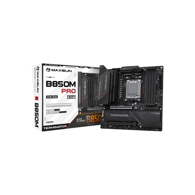 MAXSUN Terminator B850M DARK WiFi