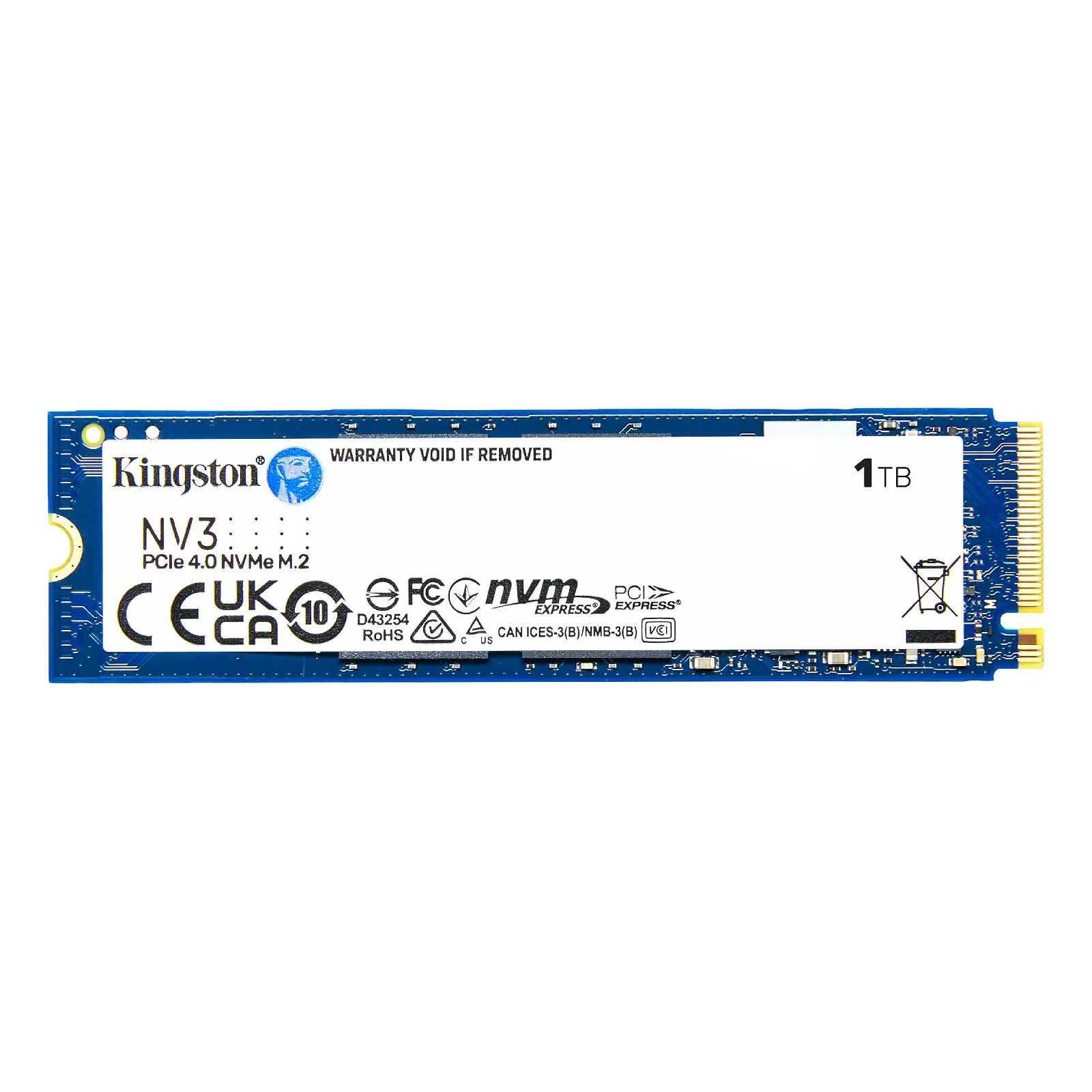 Kingston 1.0TB SSD NV3 M.2 2280 PCIe 4.0 NVMe