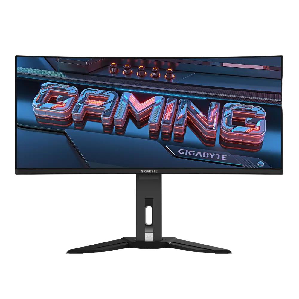 מסך מחשב קעור לגיימינג Gigabyte 34" OLED WQHD 175Hz 0.03ms 1800R