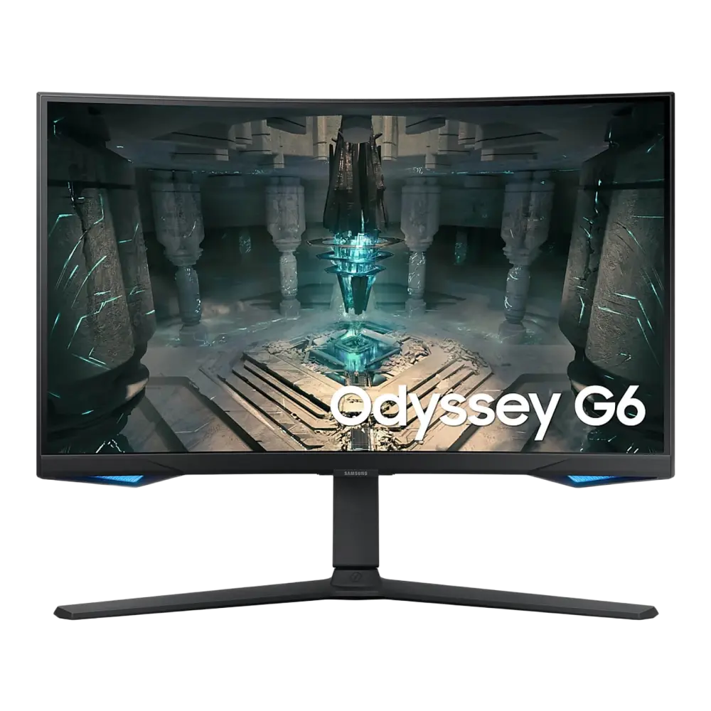 מסך מחשב קעור לגיימינג Samsung 27" Odyssey G6 VA QHD 240Hz 1ms 1000R